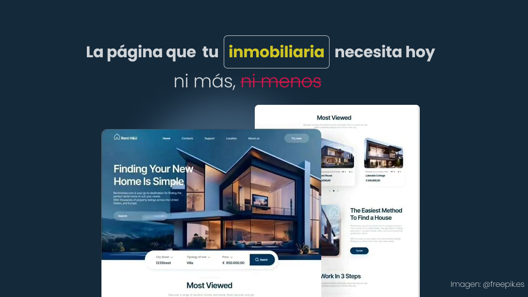 Las ventajas de una página producto optimizada en una inmobiliaria