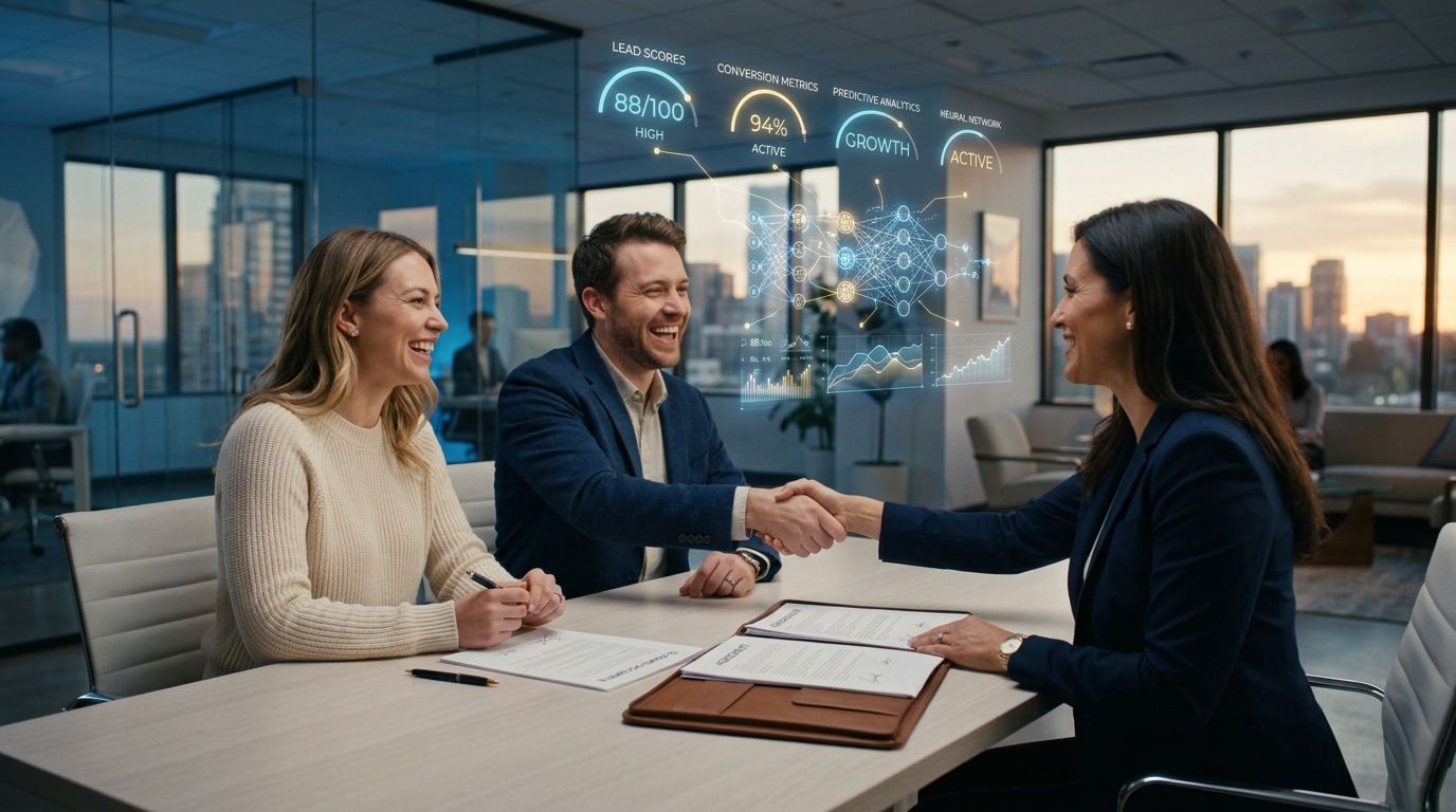 Cierre de ventas inmobiliarias con IA: de lead frío a contrato firmado